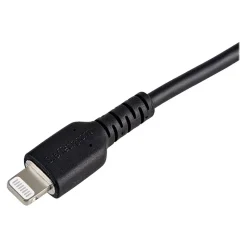StarTech.com Lightning USB Cable for iPhone/iPad/iPod Touch, Black (RUSBLTMM15CMB)