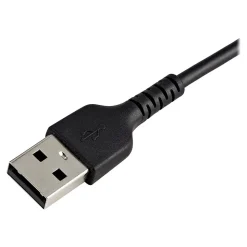StarTech.com Lightning USB Cable for iPhone/iPad/iPod Touch, Black (RUSBLTMM15CMB)