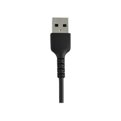 StarTech.com Lightning USB Cable for iPhone/iPad/iPod Touch, Black (RUSBLTMM15CMB)