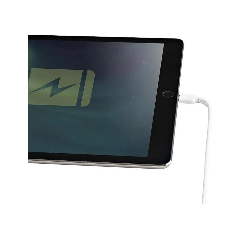 StarTech.com Lightning USB Cable for iPhone/iPad/iPod Touch, White (RUSBLTMM30CMW)