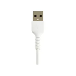 StarTech.com Lightning USB Cable for iPhone/iPad/iPod Touch, White (RUSBLTMM30CMW)