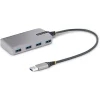 StarTech.com 4-Port USB 3.0 5Gbps Hub, Space Gray (5G4AB-USB-A-HUB)