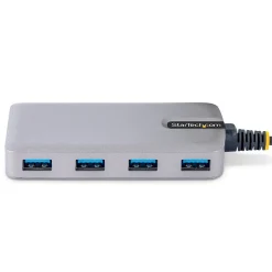 StarTech.com 4-Port USB 3.0 5Gbps Hub, Space Gray (5G4AB-USB-A-HUB)