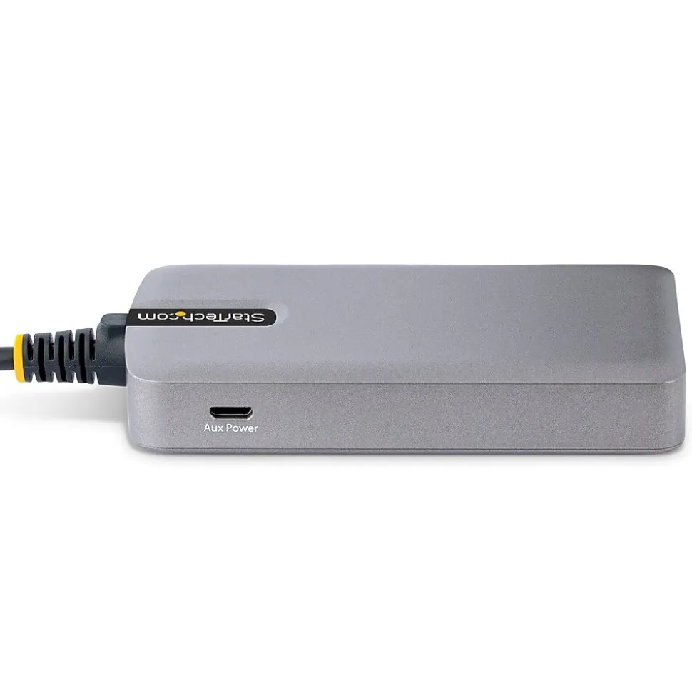 StarTech.com 4-Port USB 3.0 5Gbps Hub, Space Gray (5G4AB-USB-A-HUB)