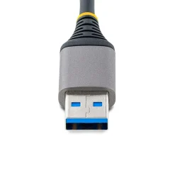 StarTech.com 4-Port USB 3.0 5Gbps Hub, Space Gray (5G4AB-USB-A-HUB)