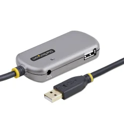 StarTech.com 4-Port USB Extender Hub, Silver & Black (U02442-USB-EXTENDER)