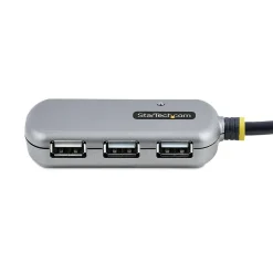 StarTech.com 4-Port USB Extender Hub, Silver & Black (U02442-USB-EXTENDER)