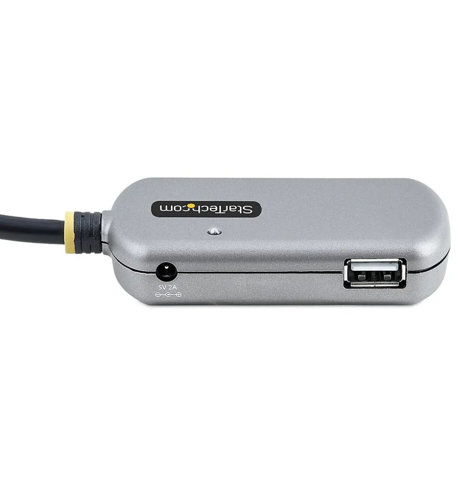 StarTech.com 4-Port USB Extender Hub, Silver & Black (U02442-USB-EXTENDER)