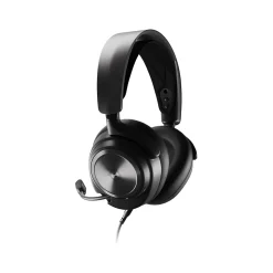 Steel Series Arctis Nova Pro Noise Canceling Gaming Over-the-Ear Headset, 3.5mm, Black (61527)