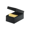 Steelmaster Metal File Box, 900 Card Capacity, Black, 5" x 8"