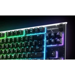 SteelSeries Apex 3 TKL Gaming Keyboard with RGB Lighting, Black (64831)