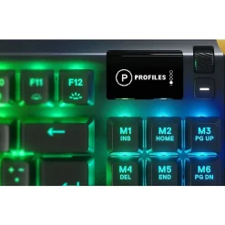 SteelSeries Apex Pro TKL Ergonomic Gaming Mechanical Keyboard, Black (64856)