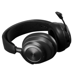 SteelSeries Arctis Nova Pro Active Noise Canceling Wireless Stereo Gaming Headset, Black (61520)