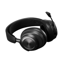 SteelSeries Arctis Nova Pro Wireless Active Noise Canceling Bluetooth Stereo Gaming Over-the-Ear Headset, Black (61521)