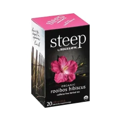 Steep Herbal Tea Bags, 20/Box (17713)