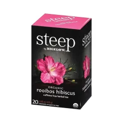Steep Herbal Tea Bags, 20/Box (17713)