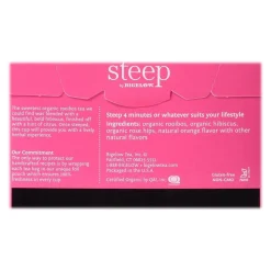 Steep Herbal Tea Bags, 20/Box (17713)