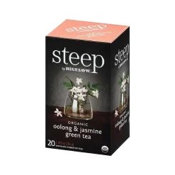 Steep Oolong and Jasmine Tea Bags, 20/Box (17714)