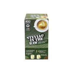 Stevia In The Raw Artificial Sweeteners, 800/Box (220-00441)