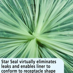 Stout EcoSafe-6400 -48 Gallon Industrial Trash Bag, 42