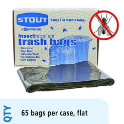 Stout Insect Repellent 45 Gallon Industrial Trash Bag, 45