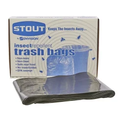 Stout Insect Repellent 35 Gallon Industrial Trash Bag, 33