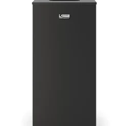 Suncast Commercial Metal Square Trash Can with Open Lid, 24 Gallon (MTCSQ240)