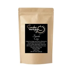 Sunday Morning Coffee Fireside Cozy Caffeinated Coffee Packet, Light Roast, 12 oz. (35-FSPC-IOEV)