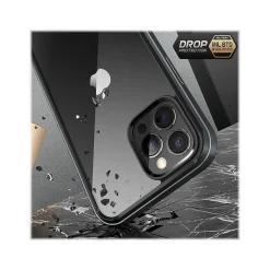 SUPCASE Unicorn Beetle Black Edge with Screen Protector Case for iPhone 13 Pro Max (SUP-iPhone2021-6.7-EdgePro-SP-Black)