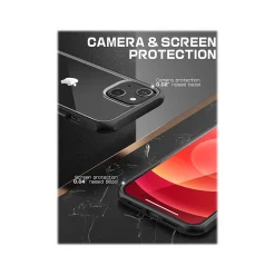 SUPCASE Unicorn Beetle Black Slim Case for iPhone 13 (SUP-iPhone2021-6.1-UBStyle-Black)