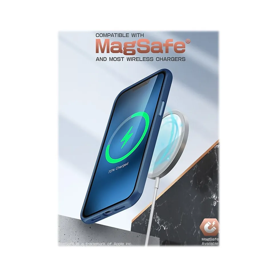 SUPCASE Unicorn Beetle Blue Slim Case for iPhone 14 (SUP-iPhone2021/22-6.1-UBStyle-Azure)