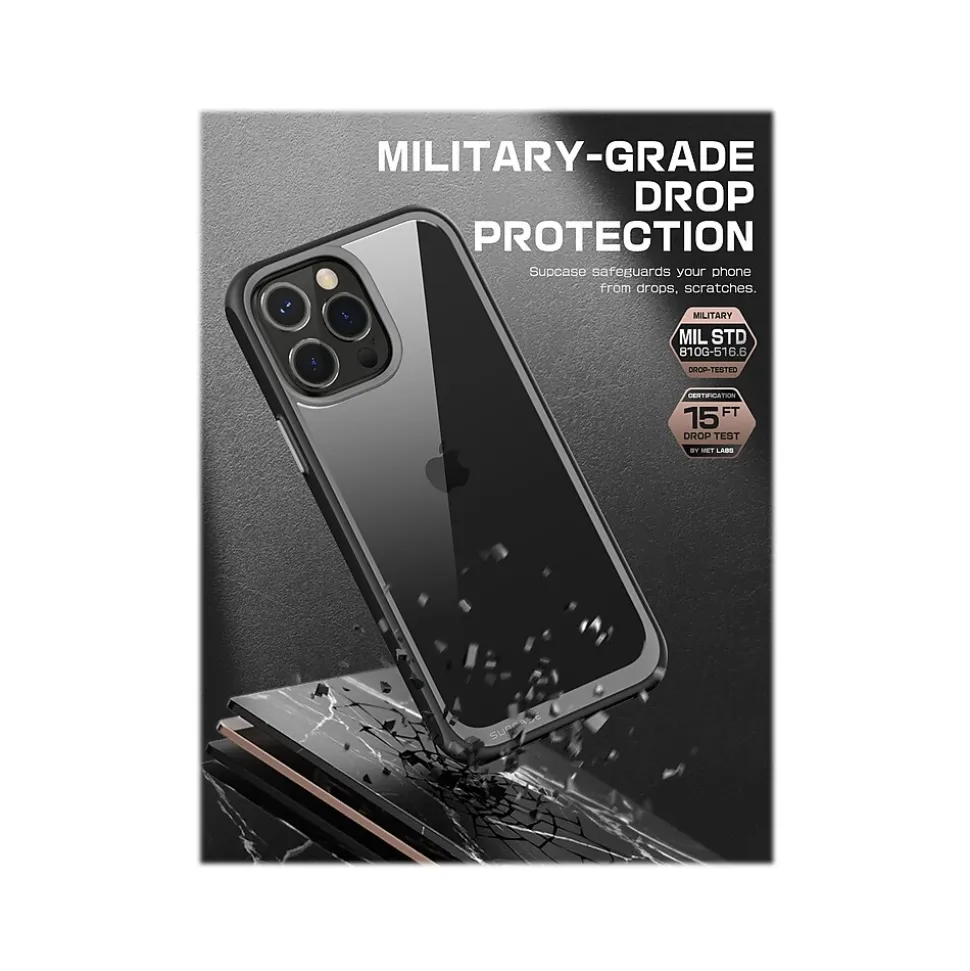 SUPCASE Unicorn Beetle Black Slim Case for iPhone 14 Pro Max (SUP-iPhone2022Pro-6.7-UBStyle-Black)