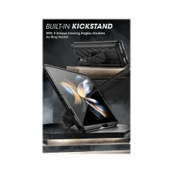 SUPCASE Unicorn Beetle Black Kickstand Case for Samsung Galaxy Z Fold4 (SUP-Galaxy2022-ZFold4-5G-Unicorn-SP-Blac)