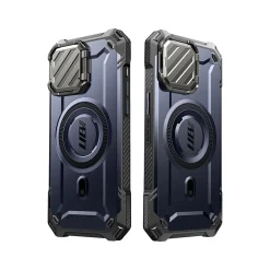 SUPCASE Unicorn Beetle MAG XT Rugged Case for iPhone 15 Pro, Shock-Absorbing, Dark Blue