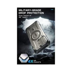 SUPCASE Unicorn Beetle MAG XT MagSafe Rugged Case for iPhone 15 Pro Max, Shock-Absorbing, Titan Gray