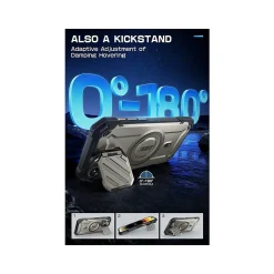 SUPCASE Unicorn Beetle MAG XT MagSafe Rugged Case for iPhone 15 Pro Max, Shock-Absorbing, Titan Gray