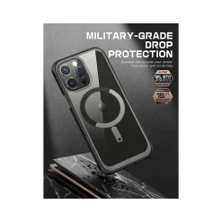 SUPCASE Unicorn Beetle MAG MagSafe Phone Case for iPhone 15 Pro Max, Black (SUP-iPhone2023Max-6.7-UBMag-Black)