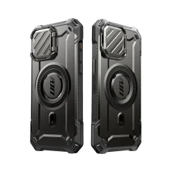 SUPCASE Unicorn Beetle MAG XT MagSafe Rugged Case for iPhone 15 Pro, Shock-Absorbing, Black (SPH23PR61MGXTBK)