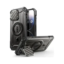 SUPCASE Unicorn Beetle MAG XT MagSafe Rugged Case for iPhone 15 Pro, Shock-Absorbing, Black (SPH23PR61MGXTBK)