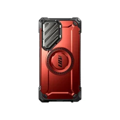 SUPCASE Unicorn Beetle MAG XT MagSafe Bumper Case for Samsung Galaxy S24 Ultra, Shock Absorbing, Metallic Red (GXYS24U5GMXTRD)
