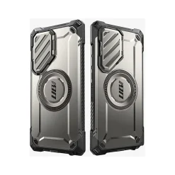 SUPCASE Unicorn Beetle MAG XT MagSafe Samsung Galaxy S24 Ultra, Shock Absorbing, Titan Gray (GXYS24U5GMXTTG)