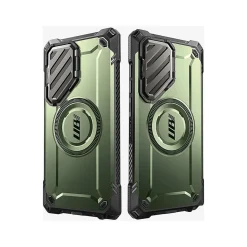 SUPCASE Unicorn Beetle MAG XT MagSafe Samsung Galaxy S24 Ultra, Shock Absorbing, Dark Green (GXYS24U5GMXTGN)