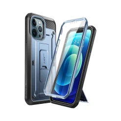 SUPCASE Unicorn Beetle Pro Metallic Blue Rugged Case for iPhone 13 Pro Max (SUP-iPhone2021-6.7-UBPro-SP-Cerulean)