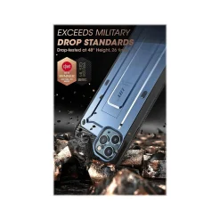 SUPCASE Unicorn Beetle Pro Metallic Blue Rugged Case for iPhone 13 Pro Max (SUP-iPhone2021-6.7-UBPro-SP-Cerulean)