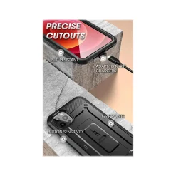 SUPCASE Unicorn Beetle Pro Black Rugged Case for iPhone 13 Pro Max (SUP-iPhone2021-6.7-UBPro-SP-Black)