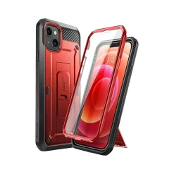 SUPCASE Unicorn Beetle Pro Metallic Red Rugged Case for iPhone 13 (SUP-iPhone2021-6.1-UBPro-SP-Ruddy)