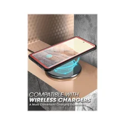 SUPCASE Unicorn Beetle PRO Metallic Red Rugged Holster Case for Google Pixel 6 Pro (SUP-GooglePixel6Pro-UBPro-SP-Ruddy)