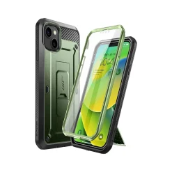 SUPCASE Unicorn Beetle PRO Dark Green Rugged Case for iPhone 14 (SUP-iPhone2021/22-6.1-UBPro-SP-Guldan)