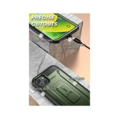 SUPCASE Unicorn Beetle PRO Dark Green Rugged Case for iPhone 14 (SUP-iPhone2021/22-6.1-UBPro-SP-Guldan)