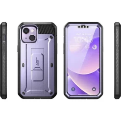 SUPCASE Unicorn Beetle PRO Deep Purple Rugged Case for iPhone 14 Plus (SUP-iPhone2022-6.7-UBPro-SP-Mauve)